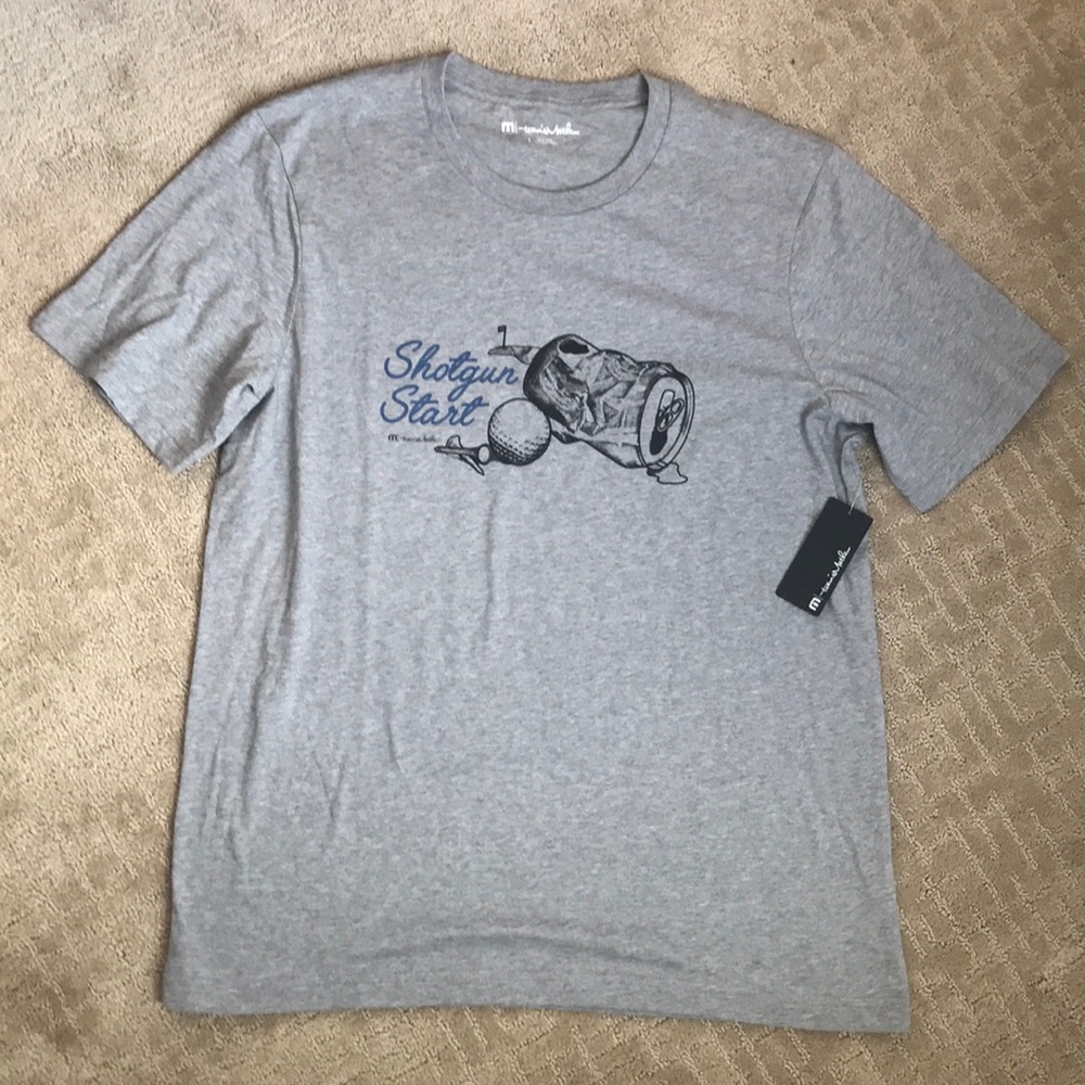 Travis Mathew Shotgun Start Golf T-shirt L NWT
